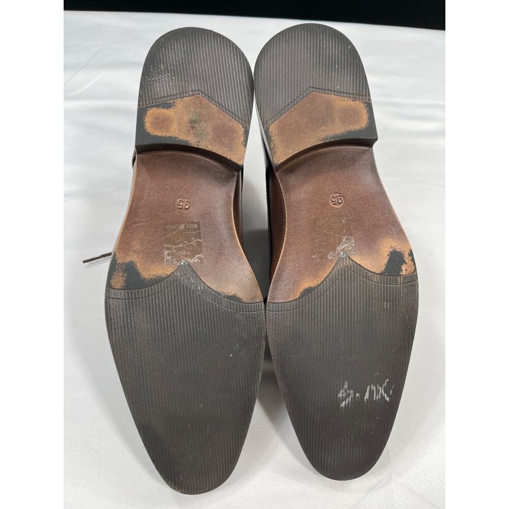 Tayno Brown Leather Oxfords SKU 7503 Size 9.5 - Picture 6 of 11